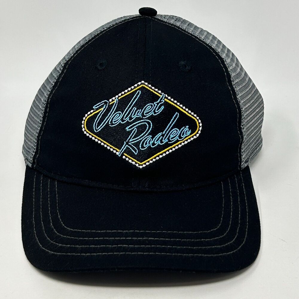 Miranda Lambert Velvet Rodeo Trucker Hat Baseball Cap Las Vegas Snapback Gray
